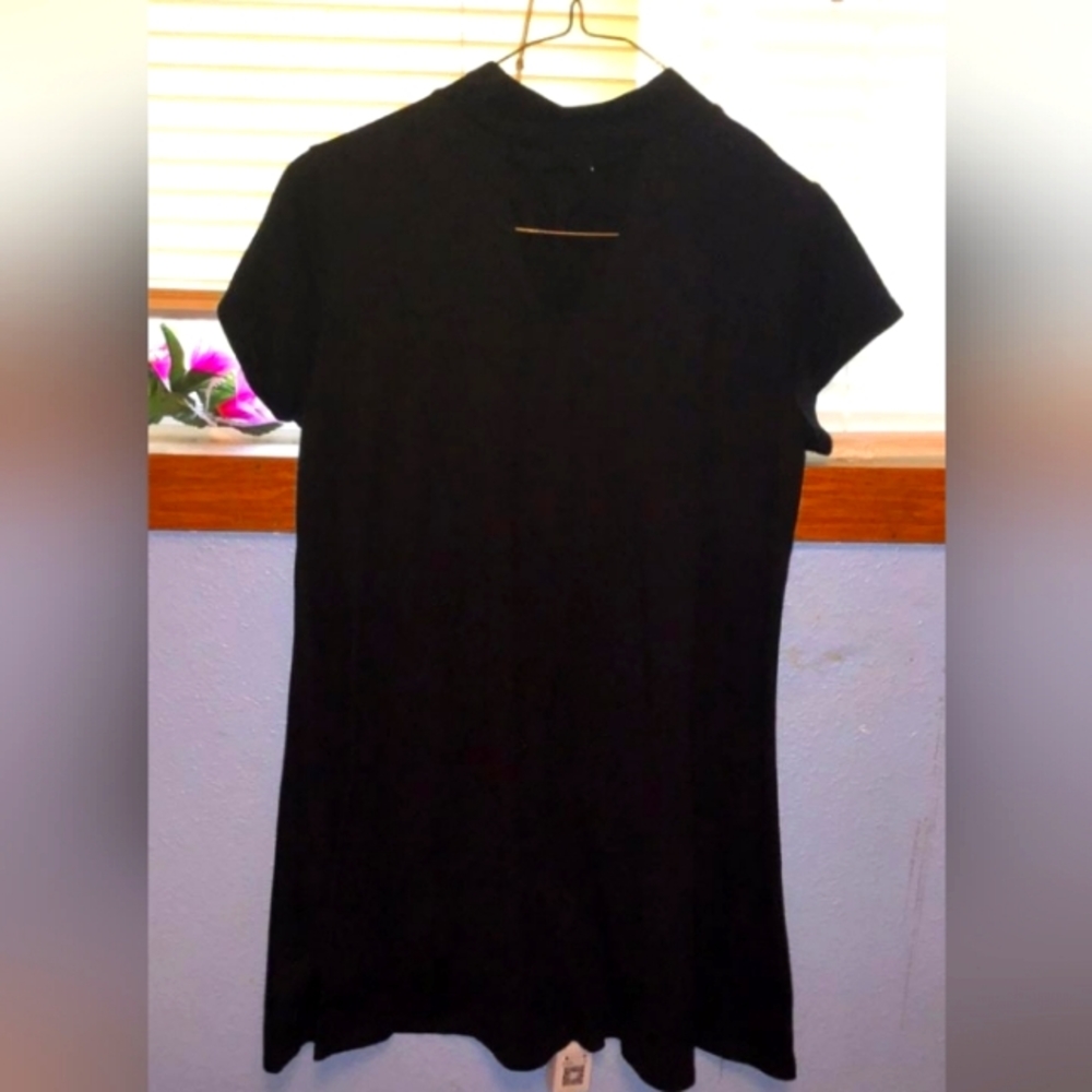 Black dress shirt